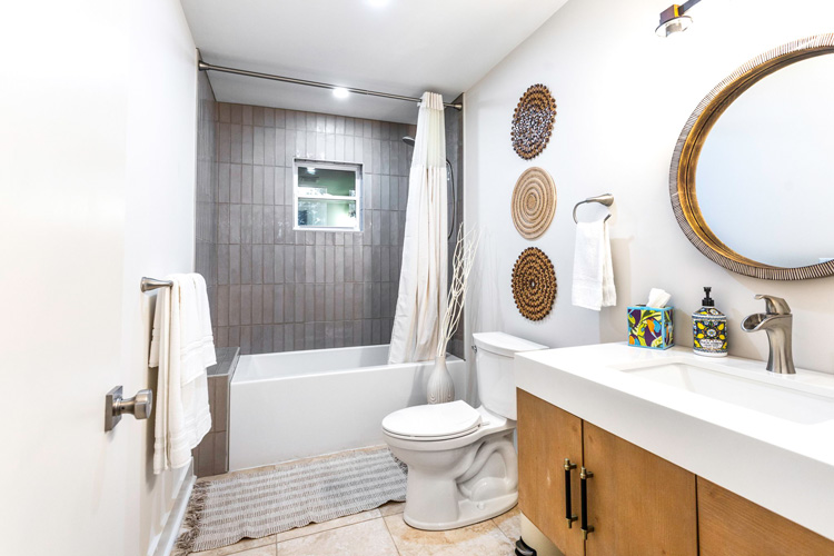 Bathroom 1 at Group Retreat in Fairhope, Alabama