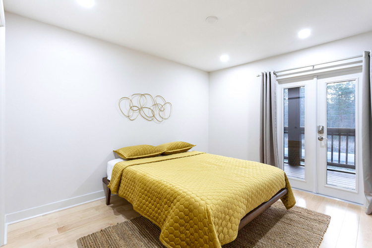 Bedroom at Group Retreat in Fairhope, Alabama